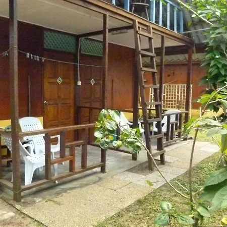 Cheers Garden Chalet Kampong Ayer Batang Bagian luar foto